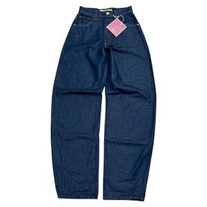 MOTHER SNACKS Jeans High Waisted Kegger Heel Barrel Clean Your Plate 27 NWT